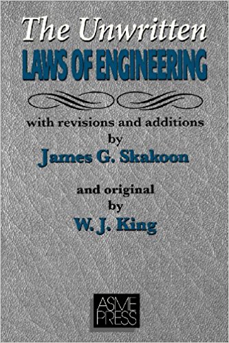 The Unwritten Laws of Engineering Book Cover