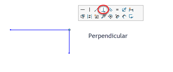 Perpendicular