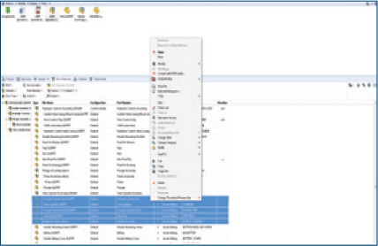 PDM File Shortcut Menu