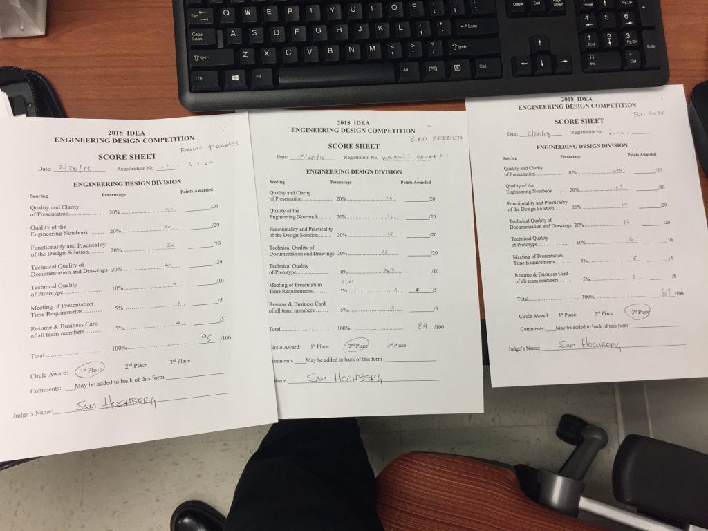 IDEA Competition Scoring