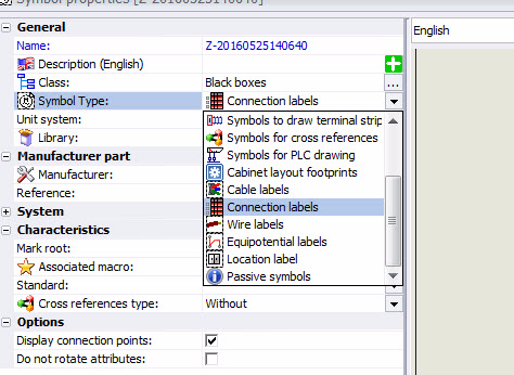 Creating a new Connection Label