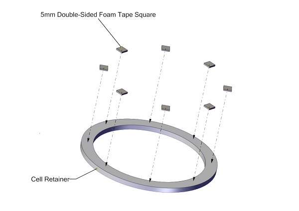 Cell Retainer Explode View