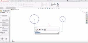 SOLIDWORKS Sketching Smart Dimension Tool Arcs and Circles