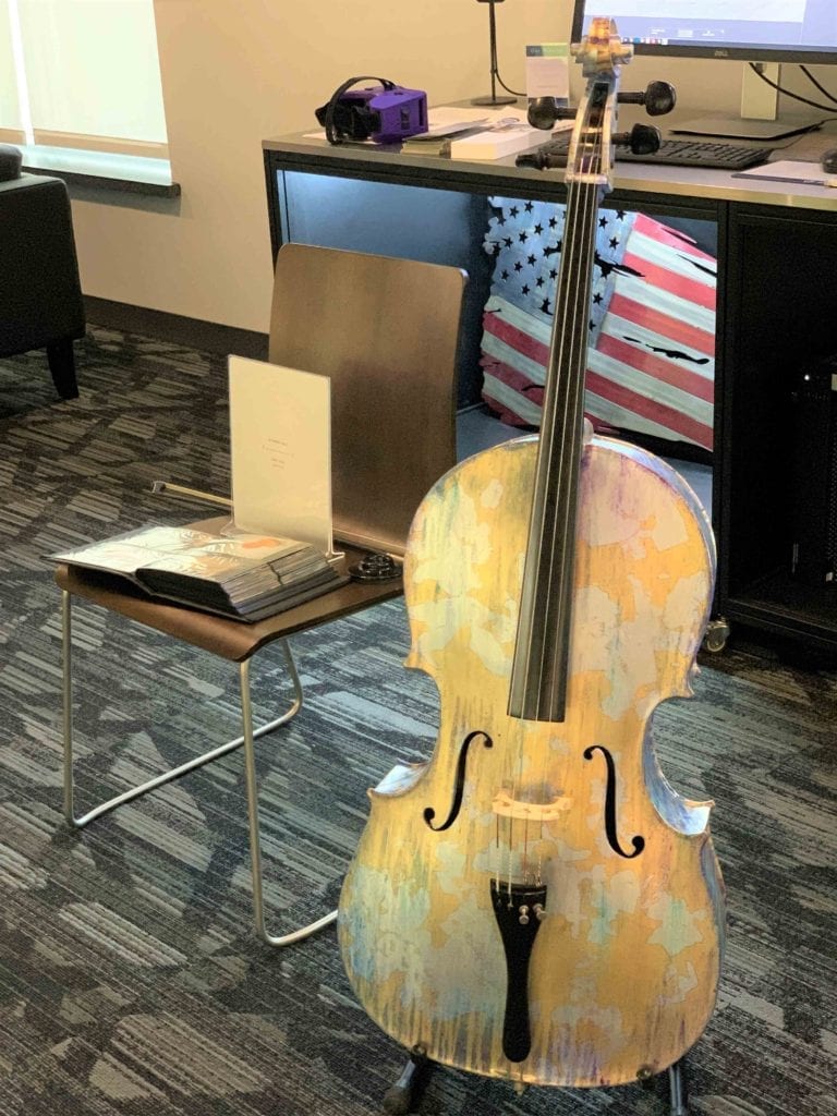 Maddie's 3D Printed Cello