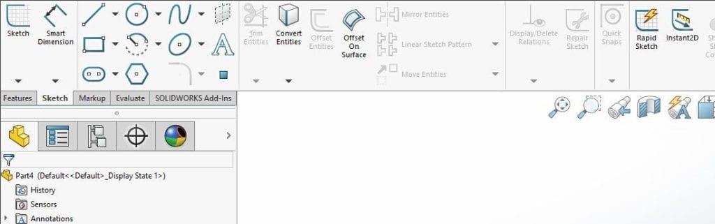 SOLIDWORKS User Interface Example