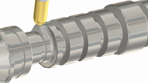 CAMWorks Glossary Gif-4-Axis Milling