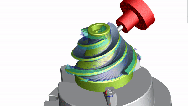 CAMWorks Glossary Gif-5-Axis Milling