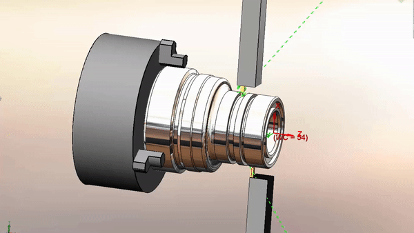 CAMWorks Glossary Gif-Synchronous-Machining