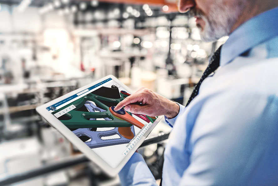 designguidance2Cr 3DEXPERIENCE User working on a tablet