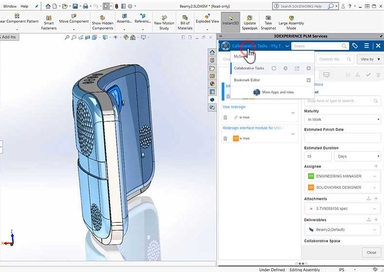 PLM Collaboration Services on the 3DEXPERIENCE Platform