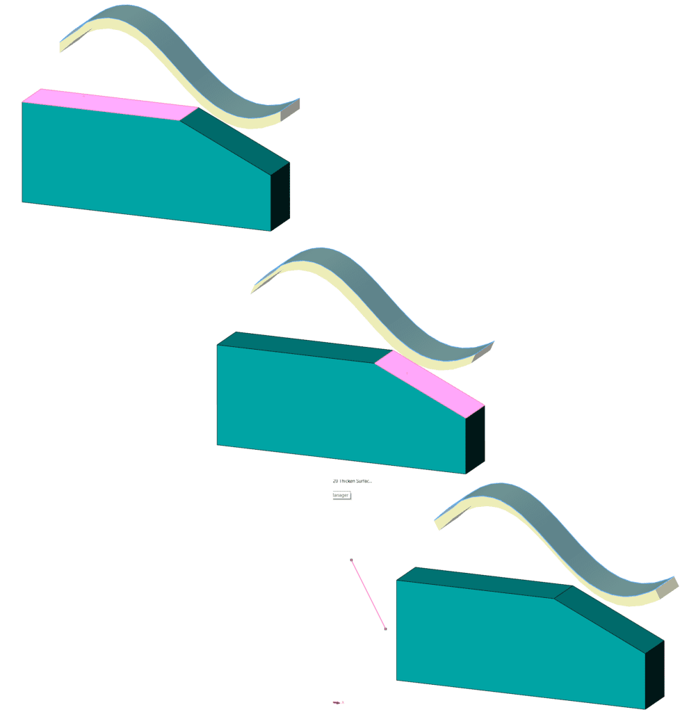 Thicken Command Example, SOLIDWORKS