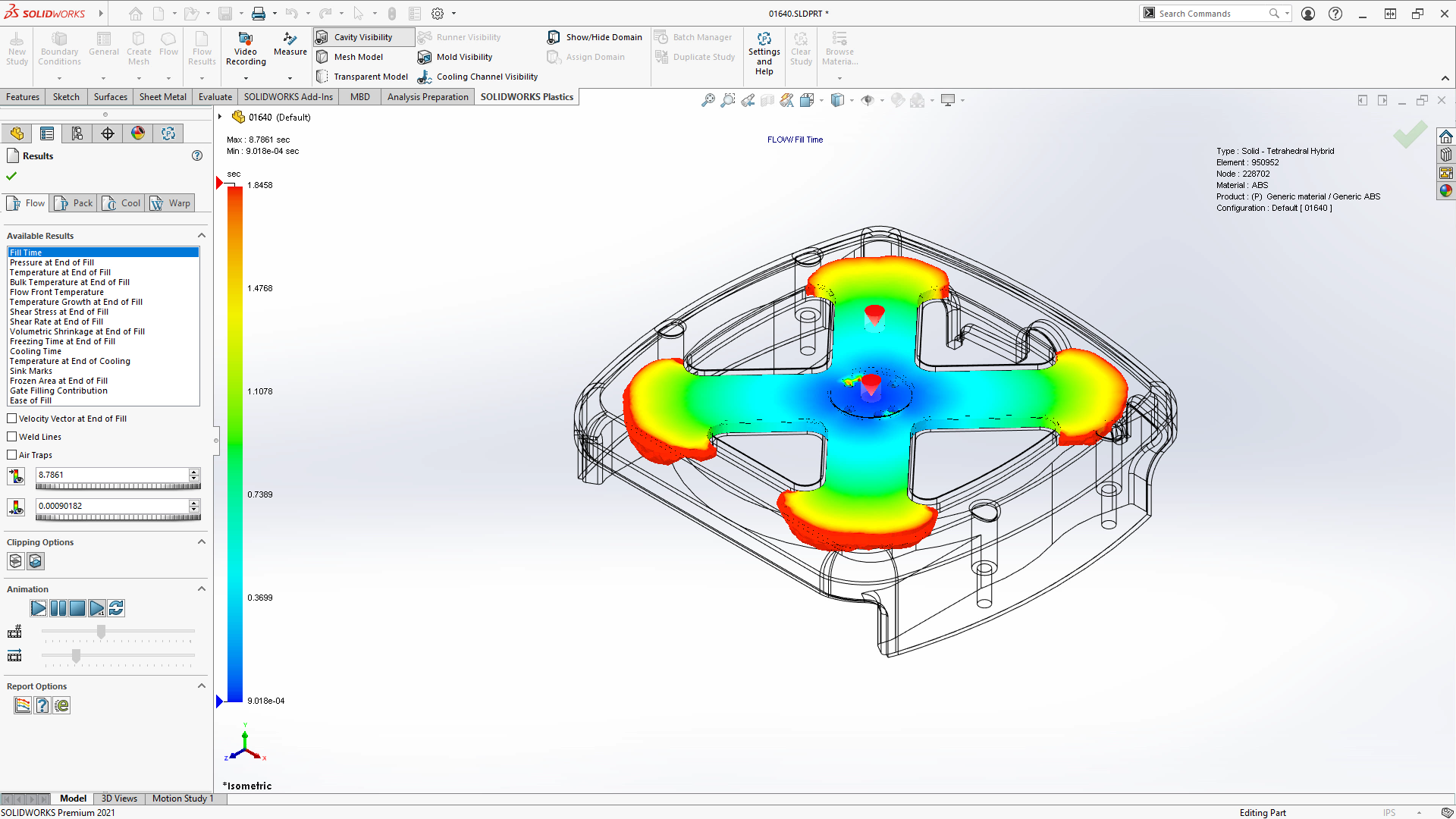 SOLIDWORKS Plastics