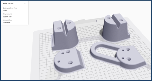 Gates and risers in modeling stage