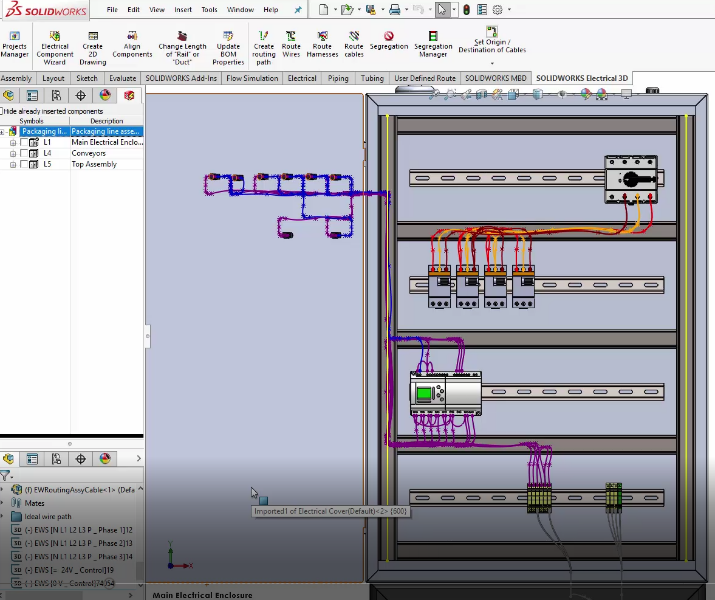 SOLIDWORKS Electrical design