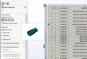 SOLIDWORKS PDM BOM