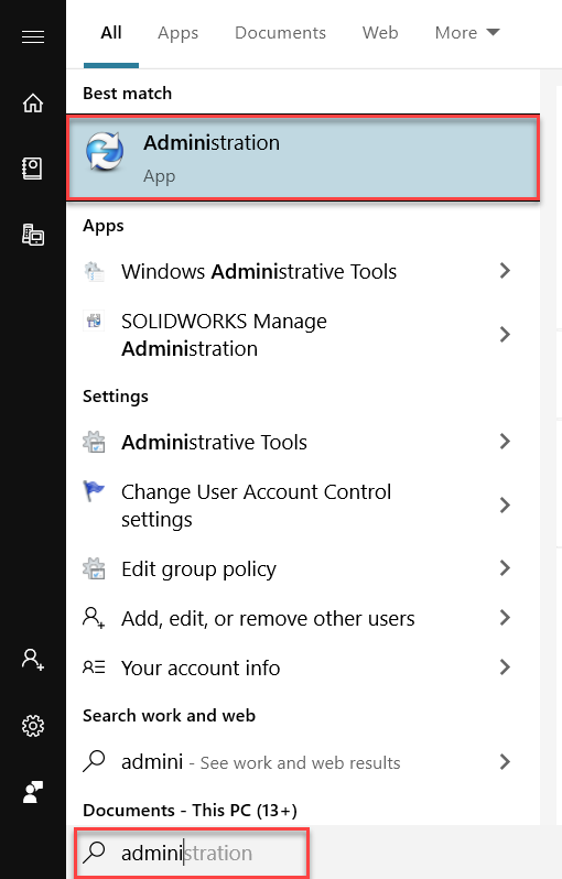 PDM administration tool 