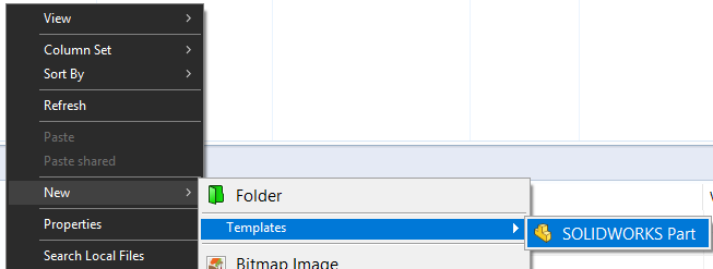 New templates folders and file structures