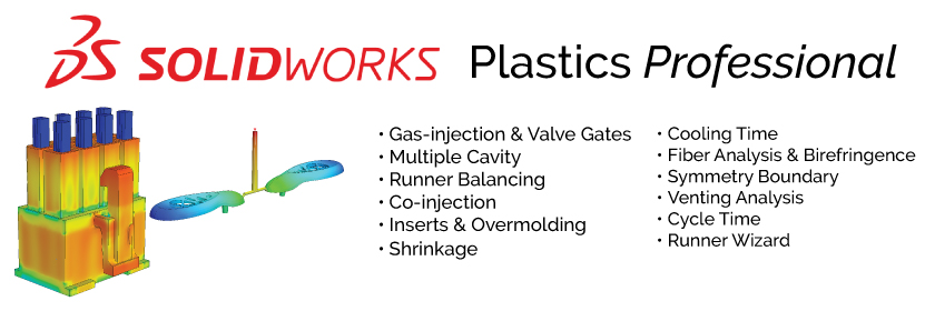 SOLIDWORKS Plastics Professional Features 