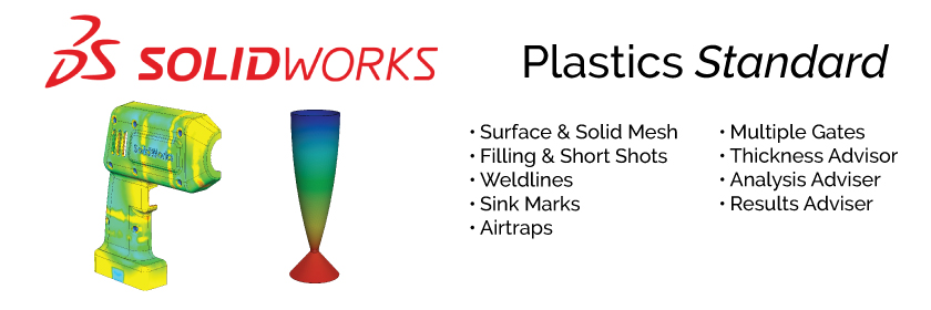SOLIDWORKS Plastics Standard Features