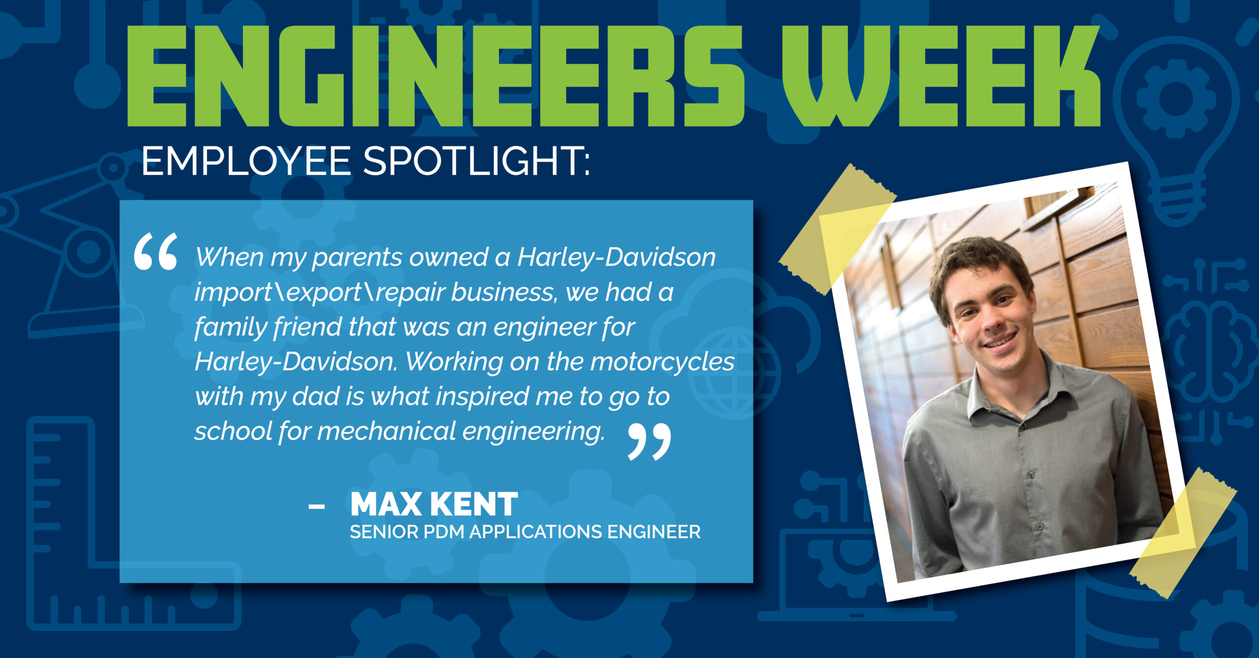 National Engineer Week Spotlight Max Kent GSC