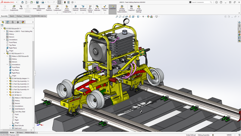 Saving large assemblies is faster.