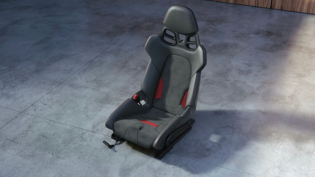 Porsche 3D printed seats